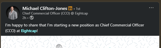 A LinkedIn post by Michael Clifton-Jones