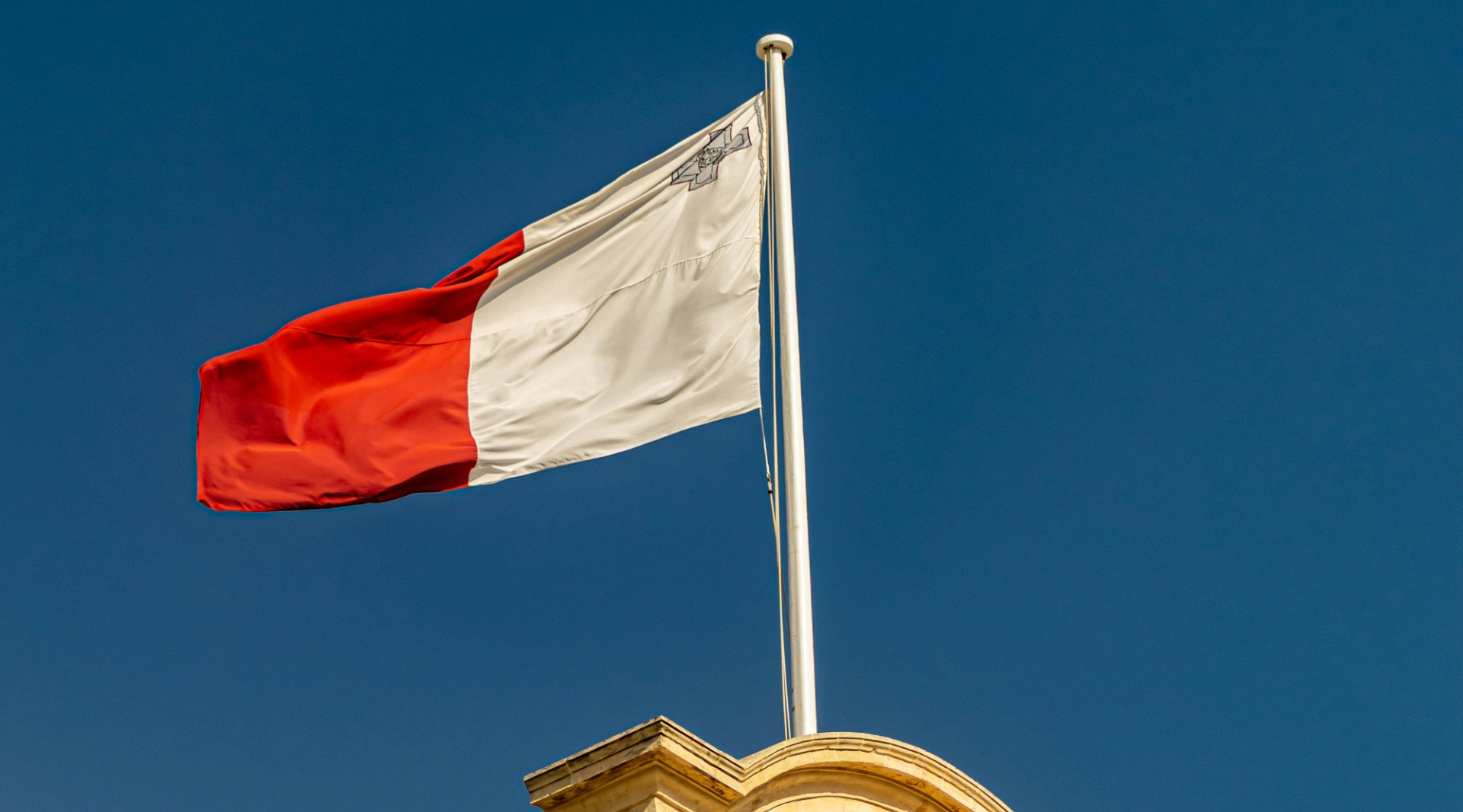 A flag of Malta