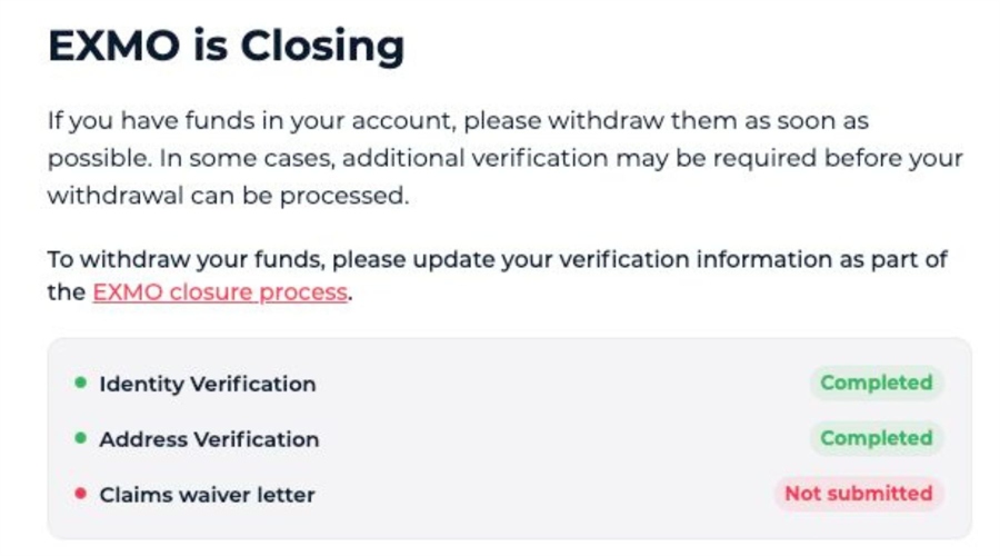 Sanctioned Crypto Change Winds Down, Leaves Customers Holding IOU Tokens