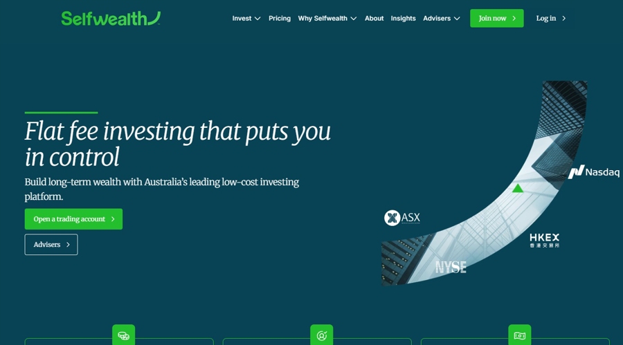 A screenshot of Safewealth website