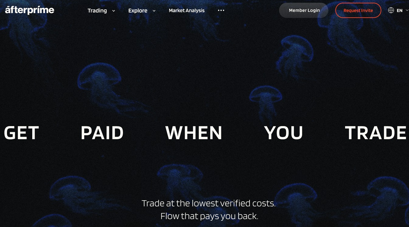A sneak peek at Afterprime’s new 2.0 website ahead of the official launch.