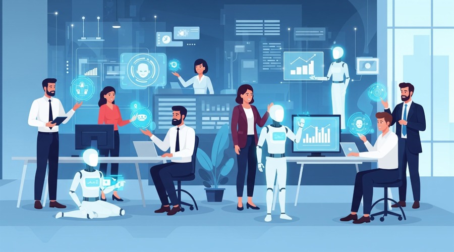 AI agents won't replace workers—they'll reshape how labor is organized.