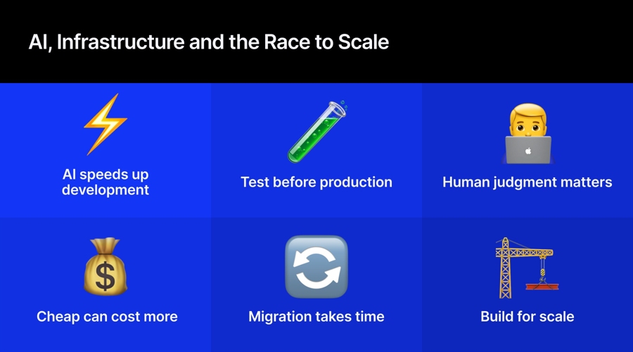 AI, infrastructure and the race to scale