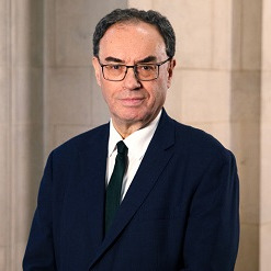 Andrew Bailey, Gobernador del Banco de Inglaterra