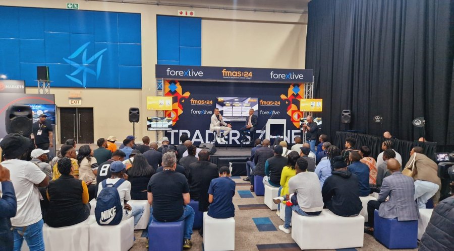 Ashley Reeve, the Trading Educator at TD Markets (Left) and Amar Ramith, the CEO of TD Markets