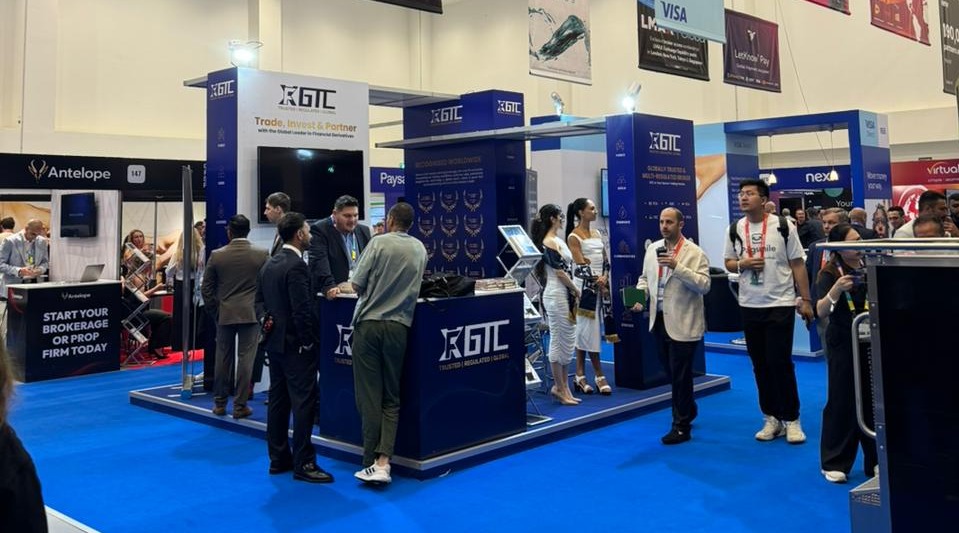 Attendees at iFX EXPO International event floor