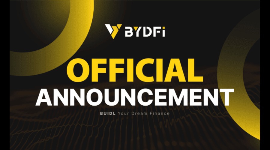 BYDFi alerts users to fake sites, scam risks; urges security steps and official verification.