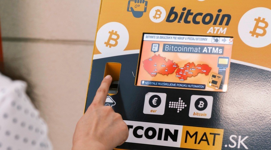 Bitcoin ATM machine (Shutterstock)