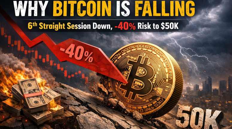 Why Bitcoin Is Falling? Losses Extend to 6th Day and BTC Price ...