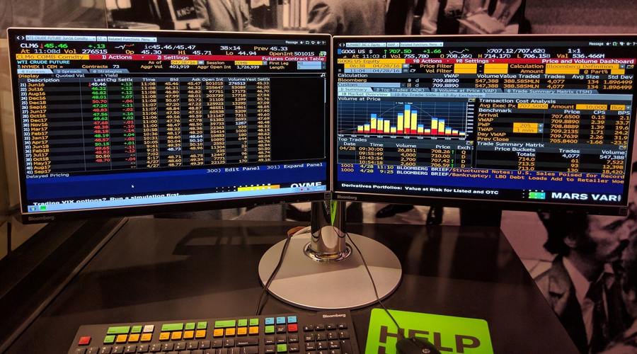 A Bloomberg Terminal