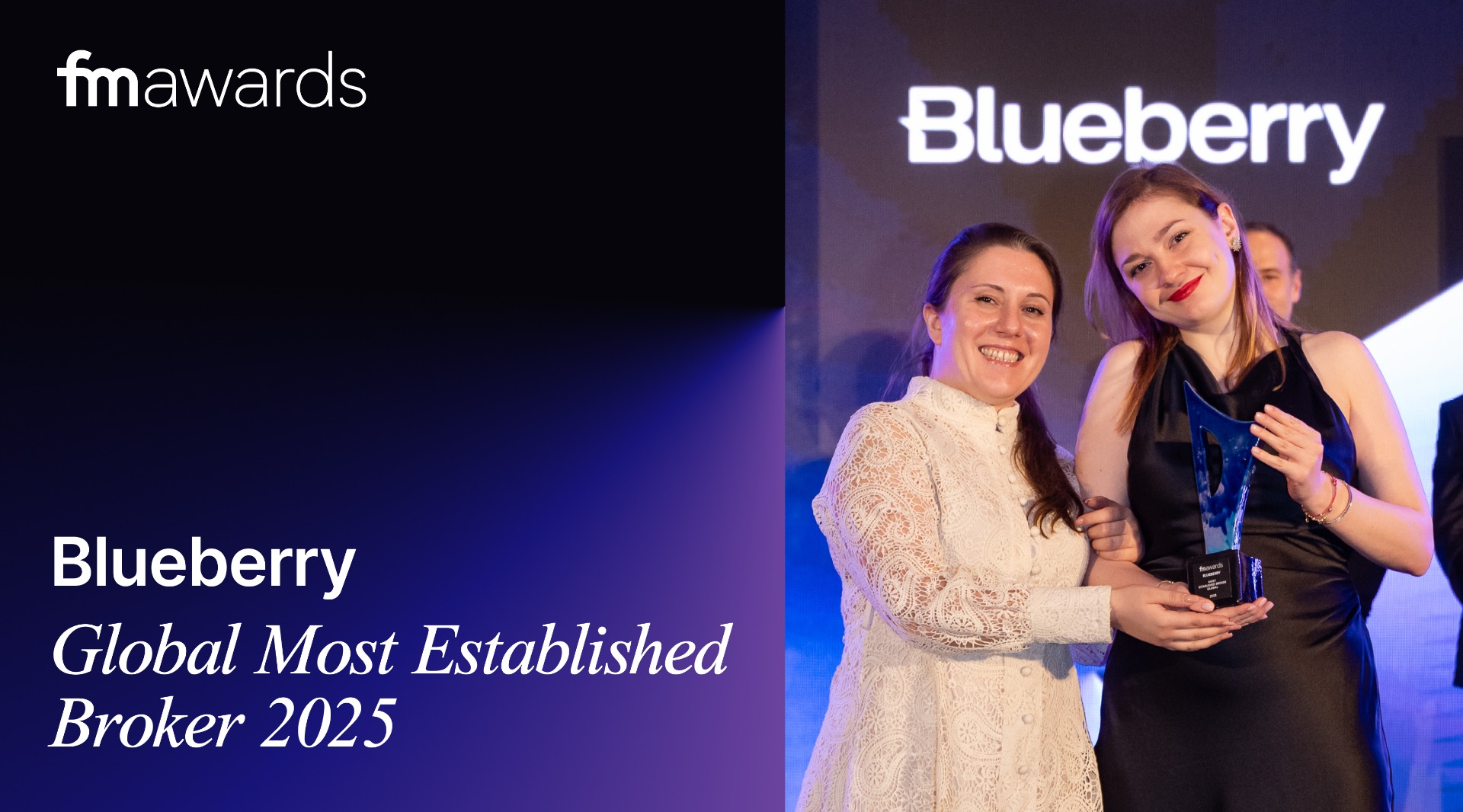 Blueberry Wins Global Most Established Broker 2025