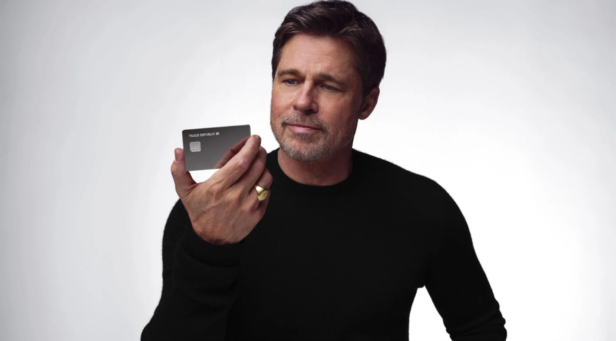 trade republic named brad pitt its brand ambassdor