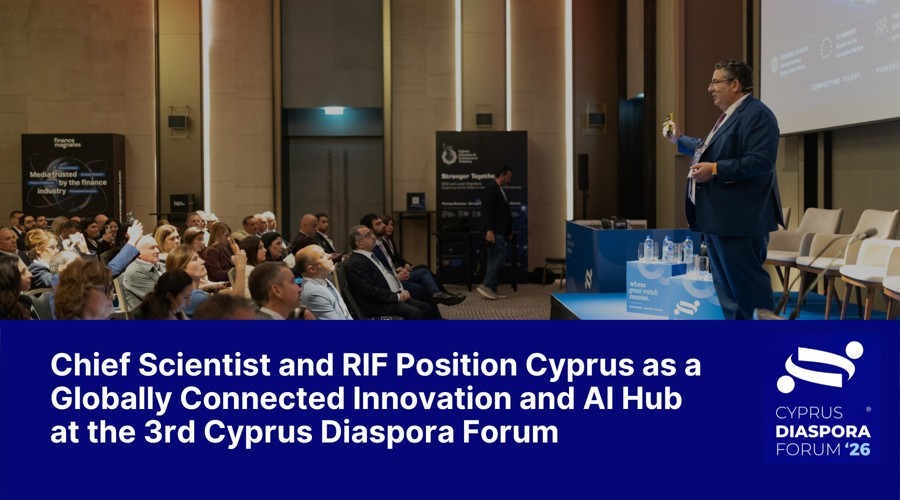 Chief Scientist and RIF - Cyprus Diaspora Forum 2026