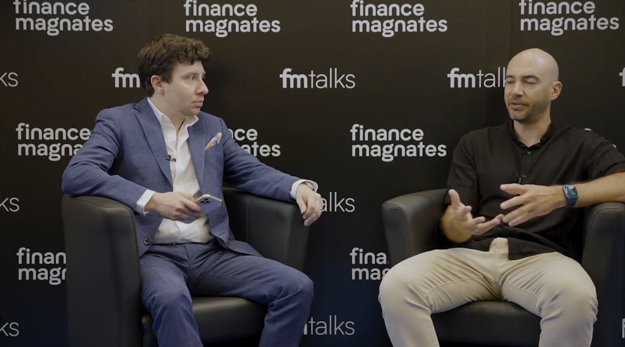 Costas Michael, Revolut Cyprus CEO, and Jeff Patterson of Finance Magnates at iFX EXPO 2025