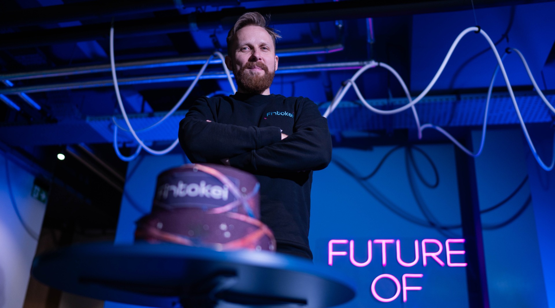 David Varga, the CEO of Fintokei