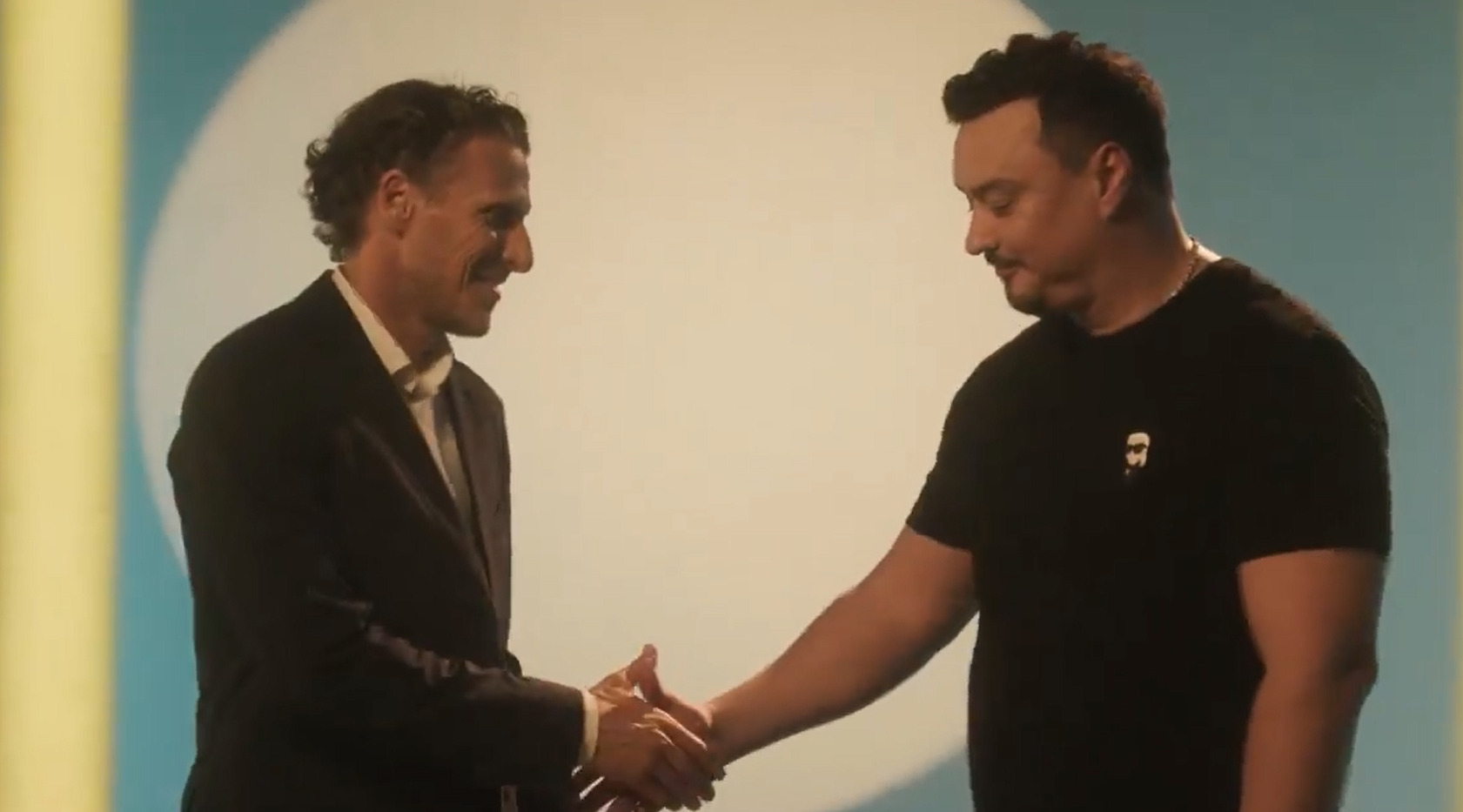 Diego Forlán (Left), Source: LinkedIn