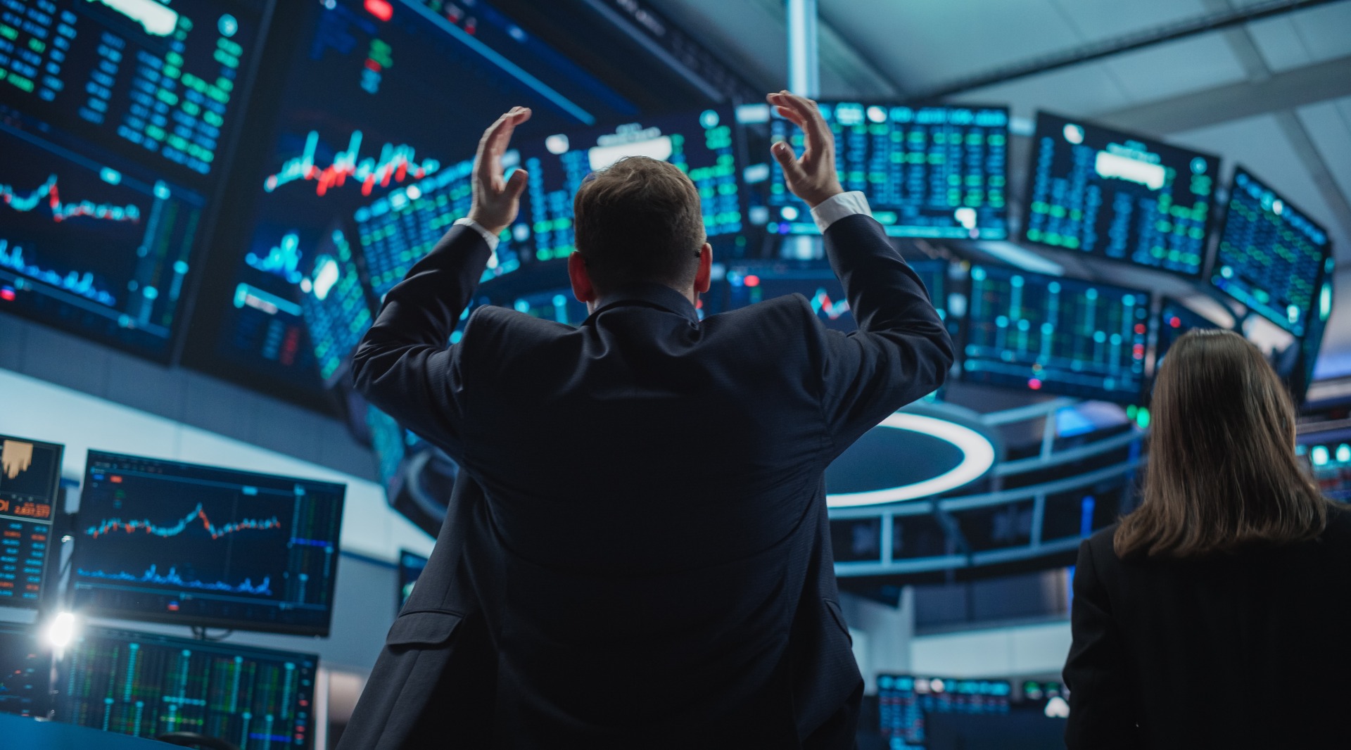 Distressed trader (shutterstock)