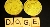 An image showing two DOGE tokens with DOGE sign