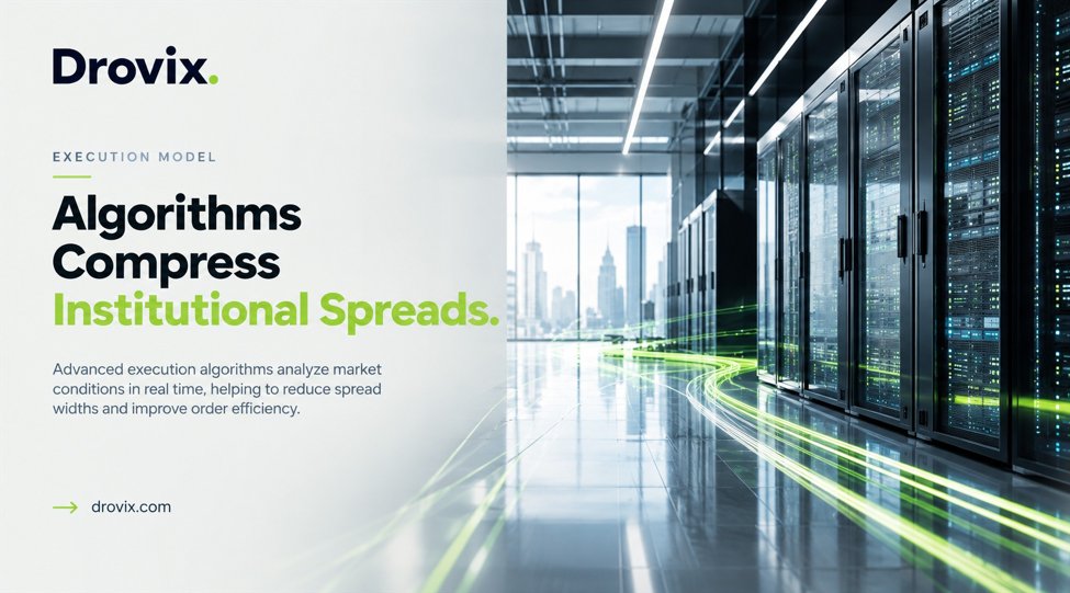 Inside the Drovix Stack: How Algorithms Compress Institutional Spreads