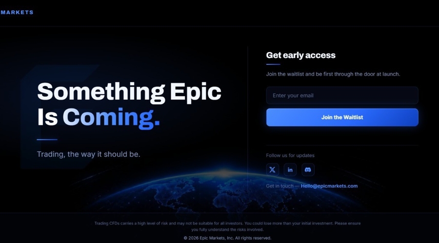 Citadel Veterans Raise US$10 Million Pre-Seed to Launch CFD Broker Epic Markets