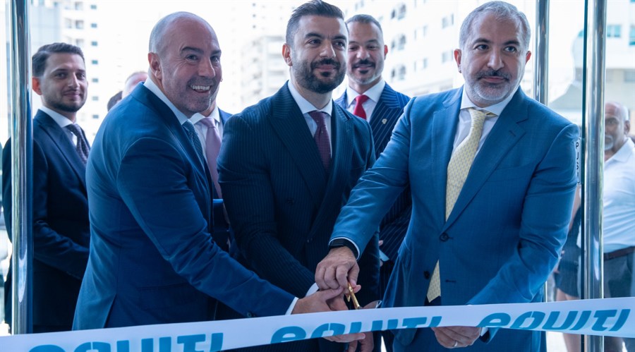 Equiti executives opening the Sharjah storefront (Photo: Equiti)