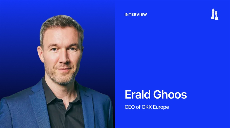 Erald Ghoos, CEO of OKX Europe