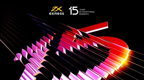 Exness Kicks Off Week-Long Celebrations in Honour of 15-Year Anniversary