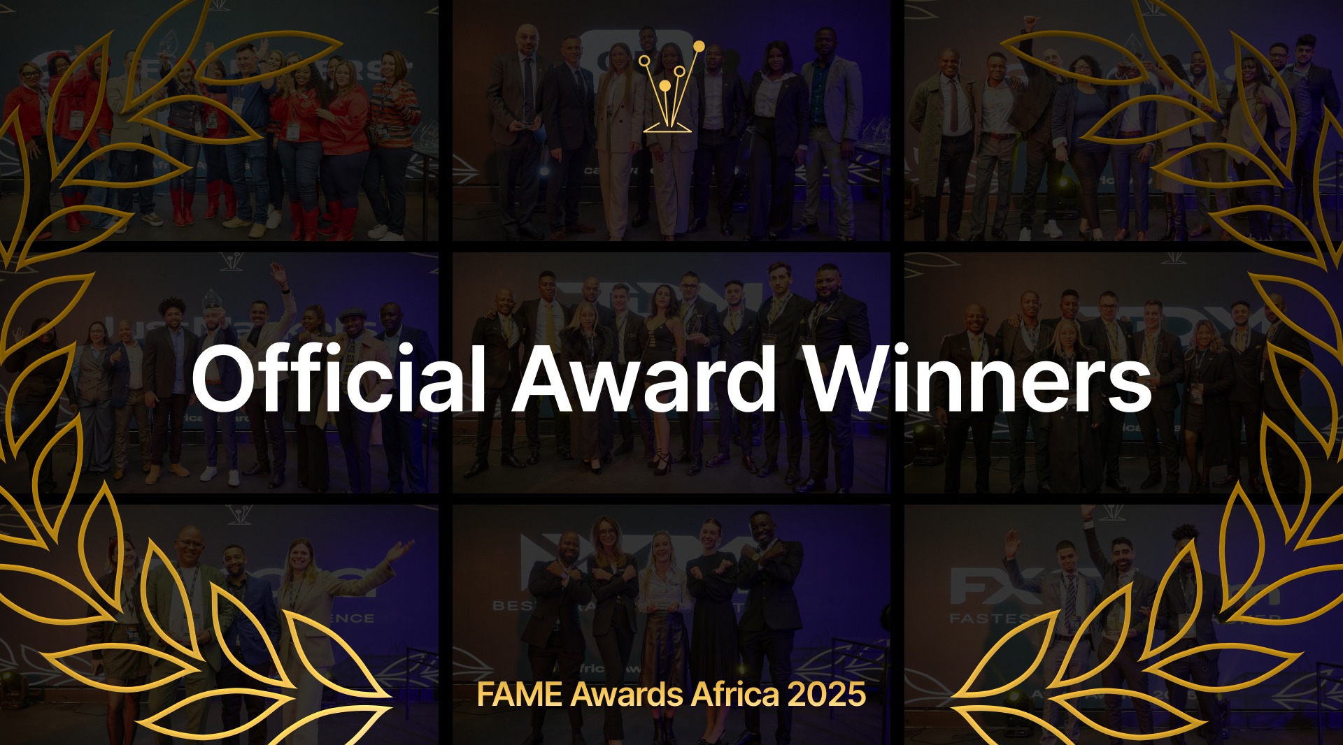 FAME Awards Africa 2025 Winners