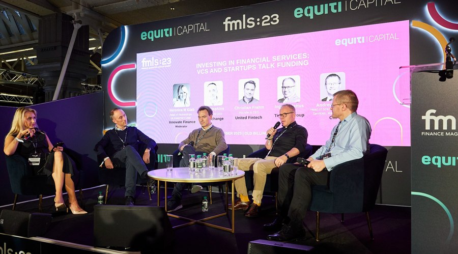 FMLS:23 panel discussion on "Investing in Financial Services: VCs and Startups Talk Funding"