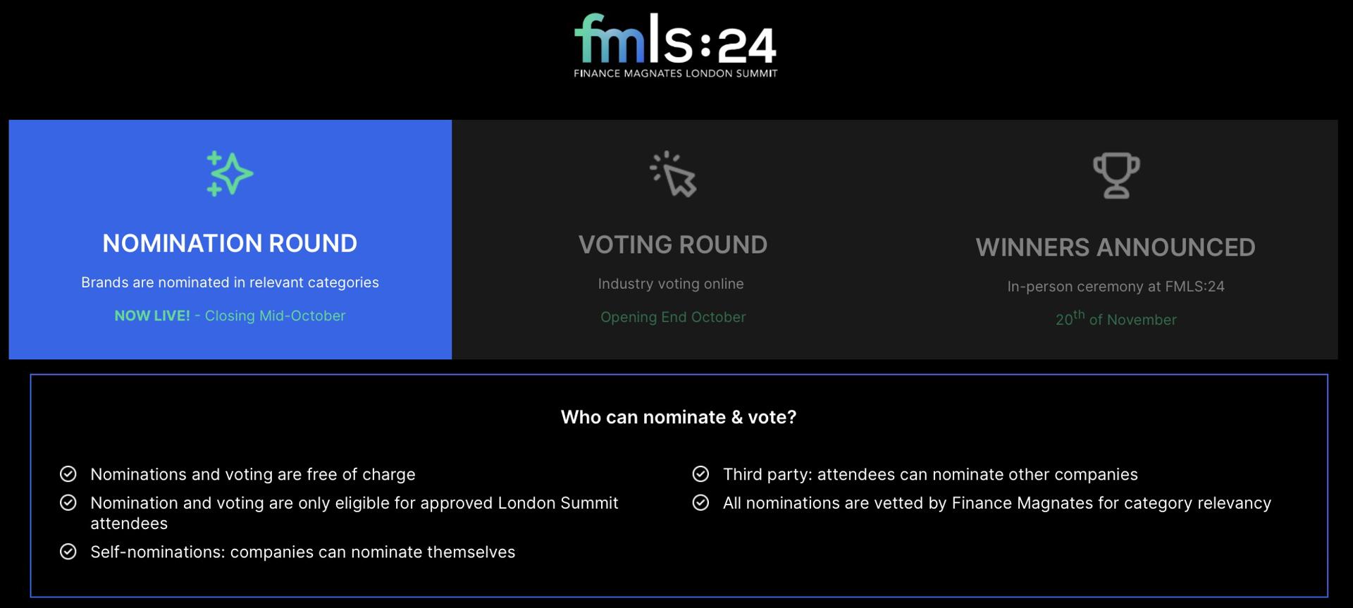 FMLS:24 London Summit 2024 nominations