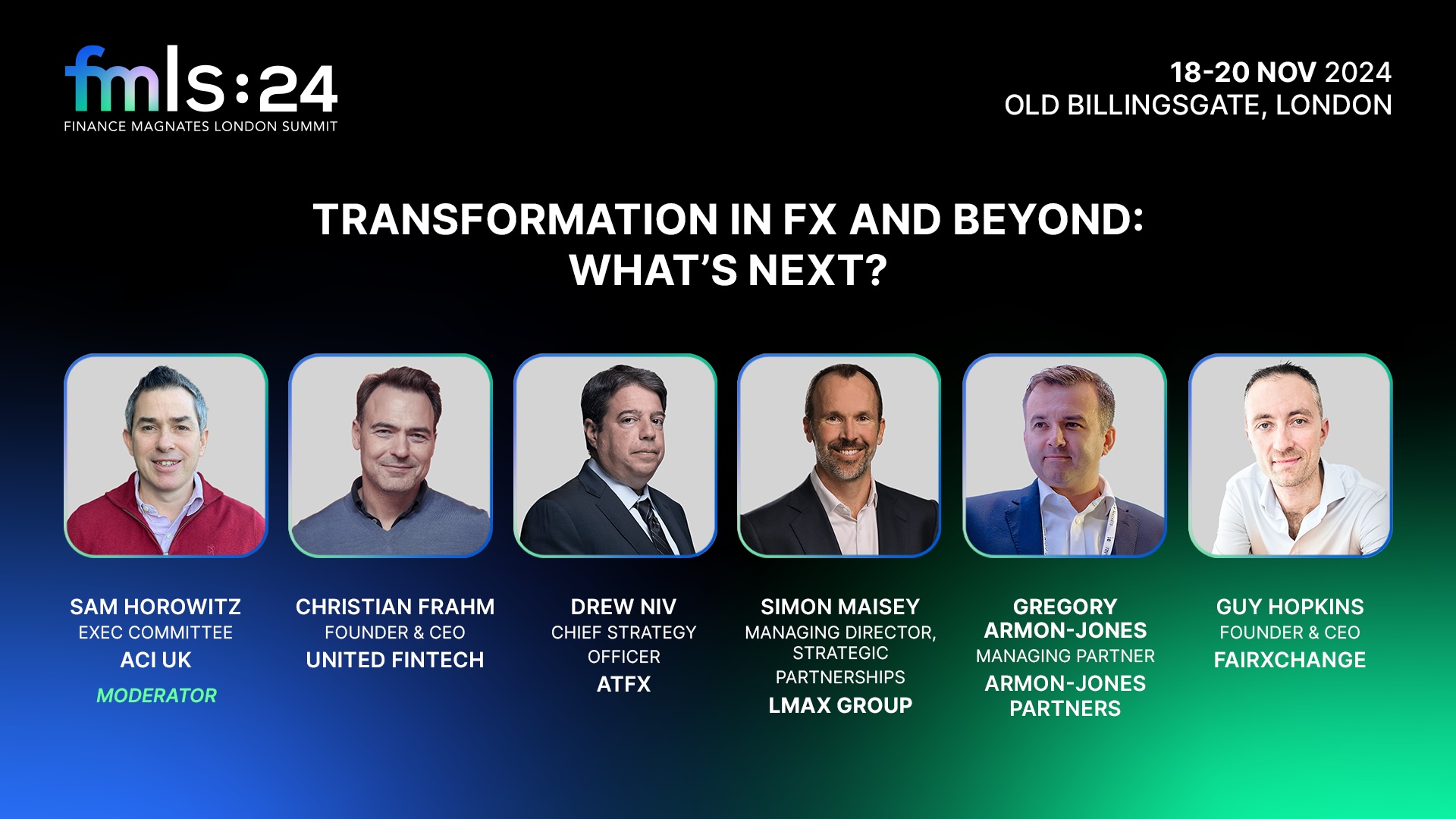 FMLS:24 London Summit agenda