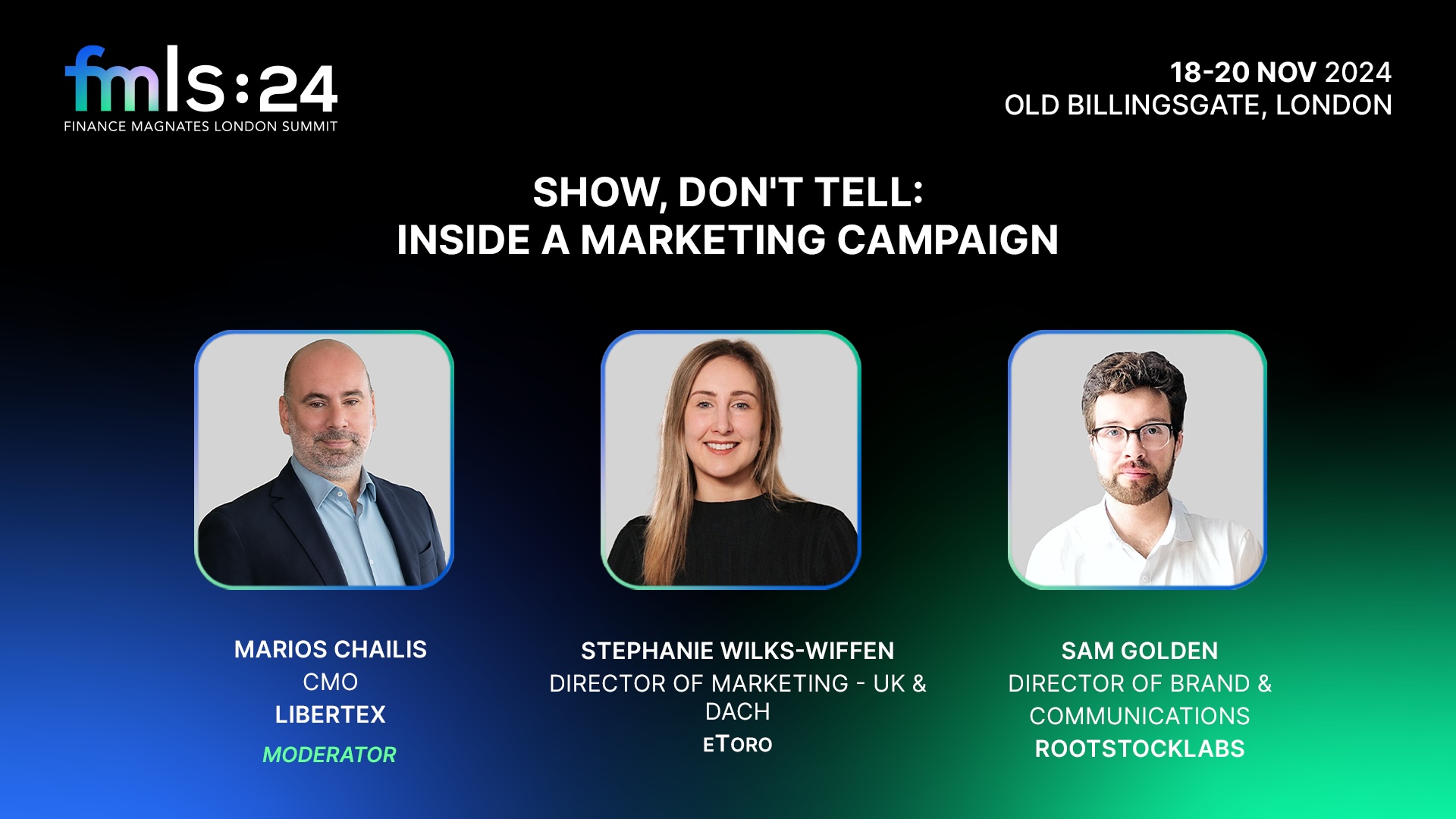 FMLS:24 London Summit agenda