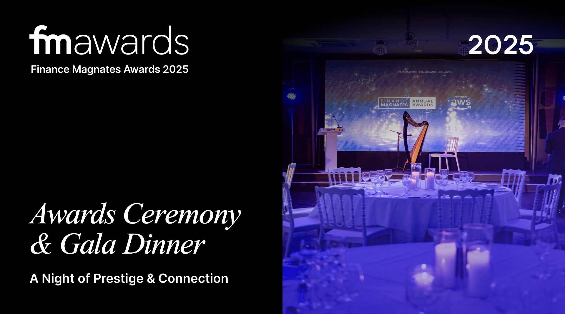 Finance Magnates Awards Ceremony and Gala Dinner
