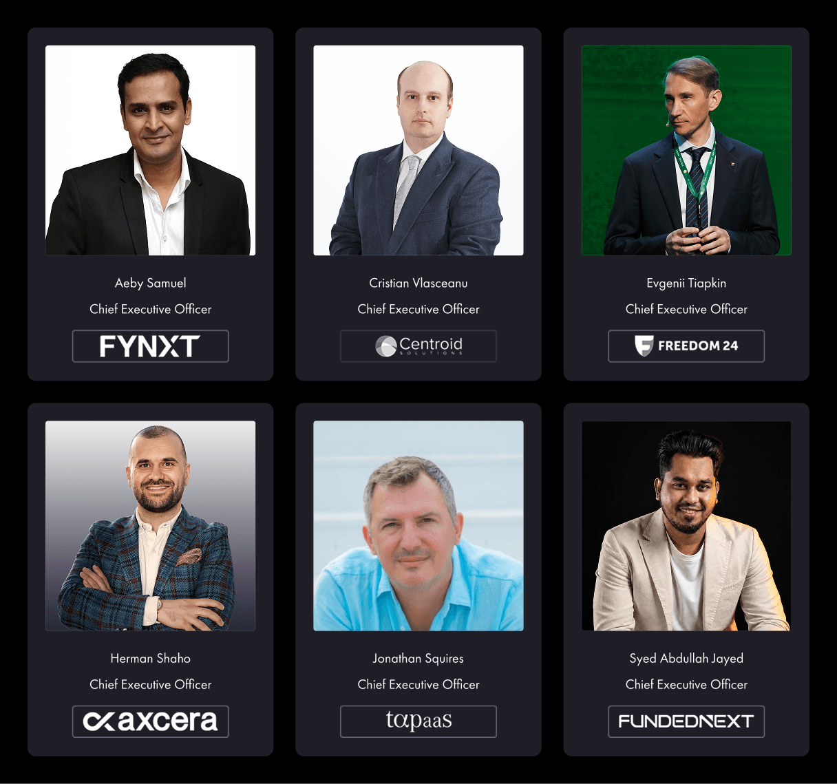Finance Magnates CEO Awards 2026 - B2B