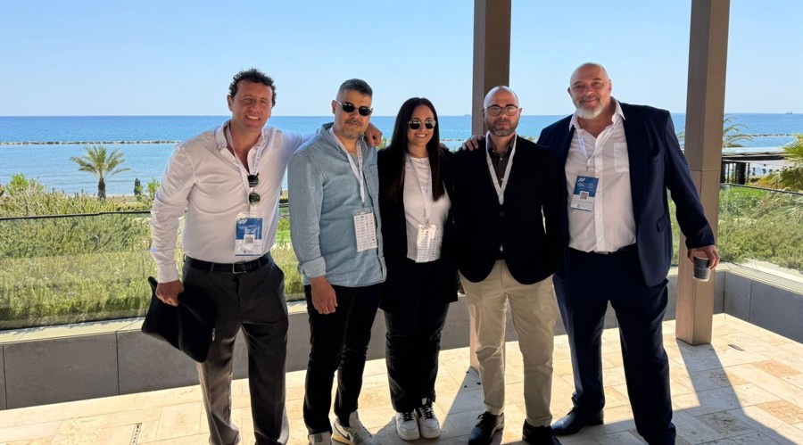 Finance Magnates representatives participating in the forum