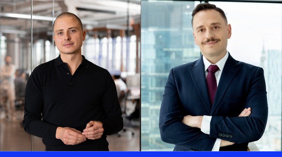 From Left: Christian Hecker (Trade Republic) and Omar Arnaout (XTB)