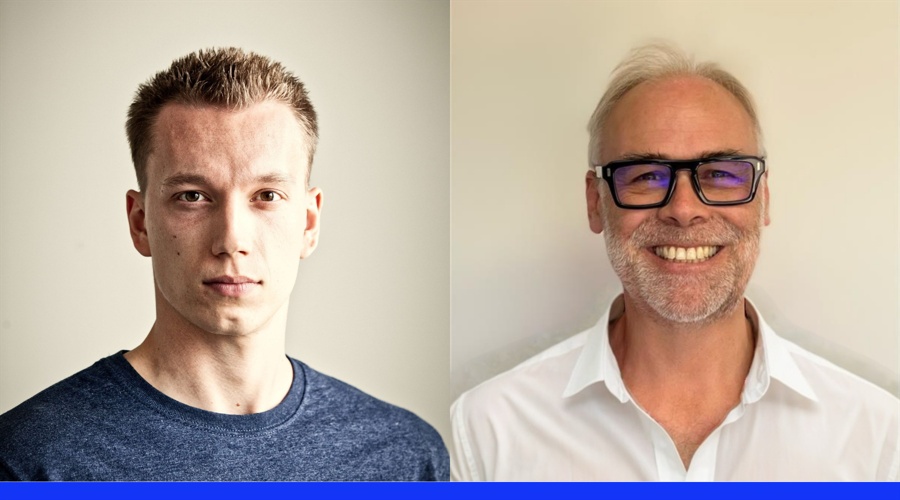 From left: Kevin Grulich (CLEO CEO) and Tom Higgins (Gold-i CEO)