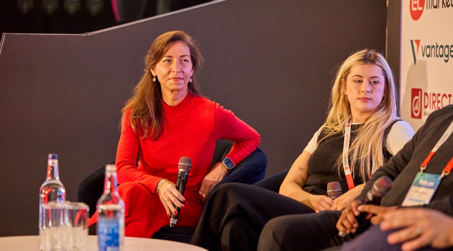 From left: Laura McCracken from Guava and Maggie Gemmill from Visa