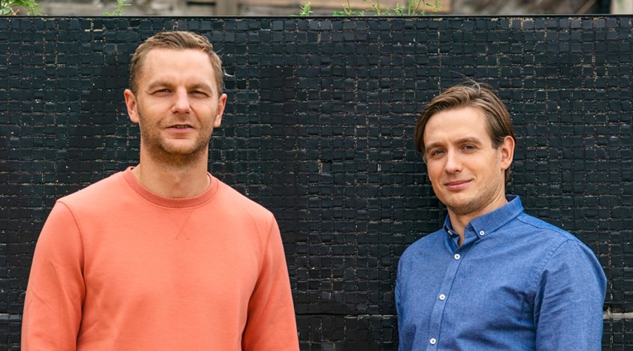 From left: Martins Sulte and Martins Valters, Mintos' Co-Founders