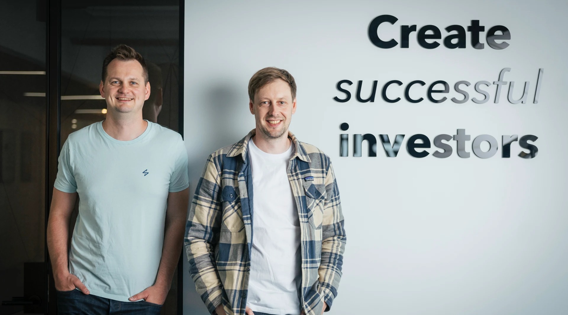 From left: Mihkel Aamer and Martin Sokk, the Co-Founders of Lightyear