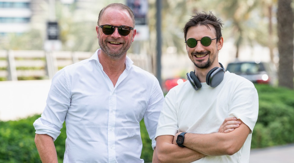 From left: Roger Buerli (CEO) and Nick Denisenko (CTO) from Brighty App