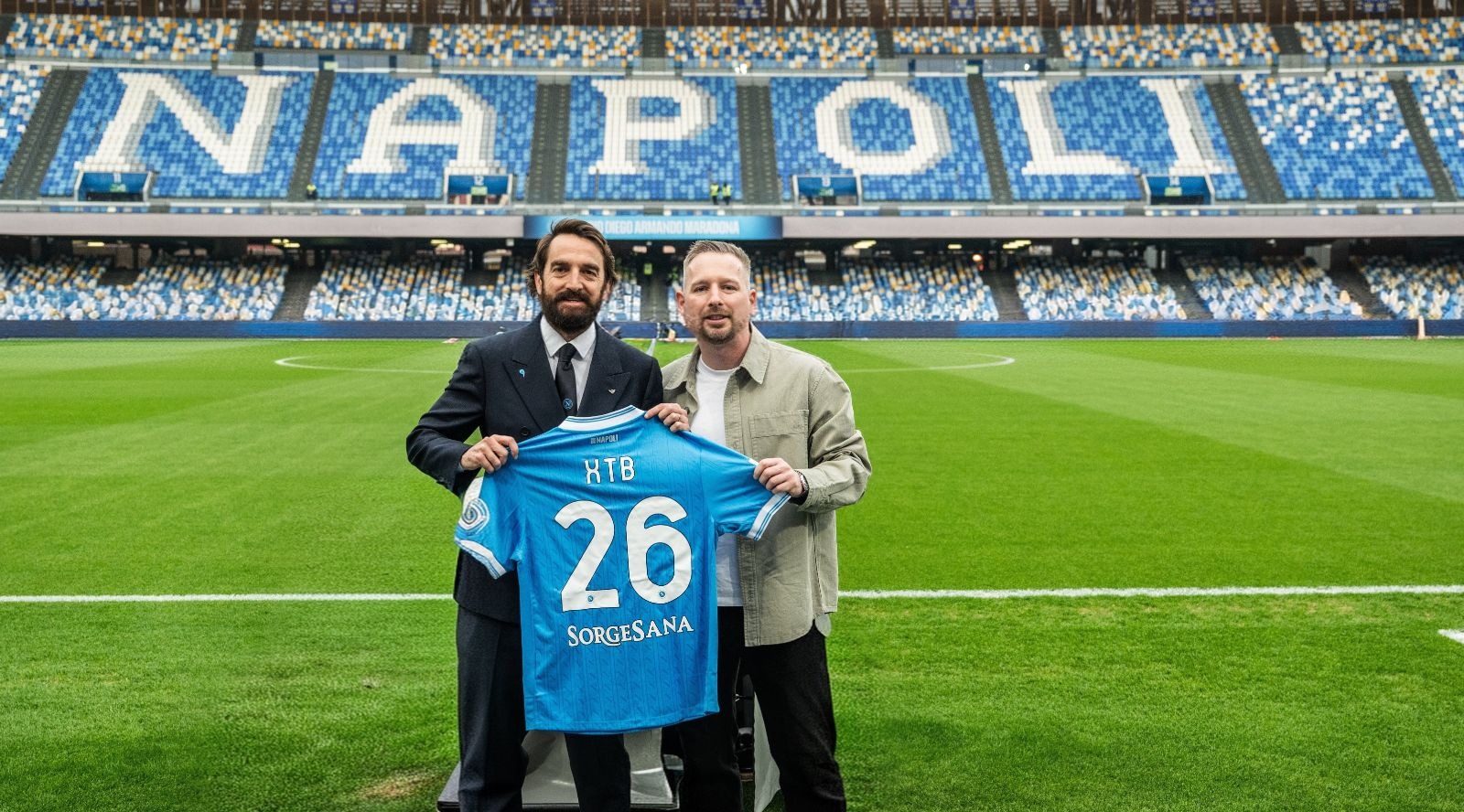 From left: Tommaso Bianchini (Napoli), Szymon Szymański (XTB)