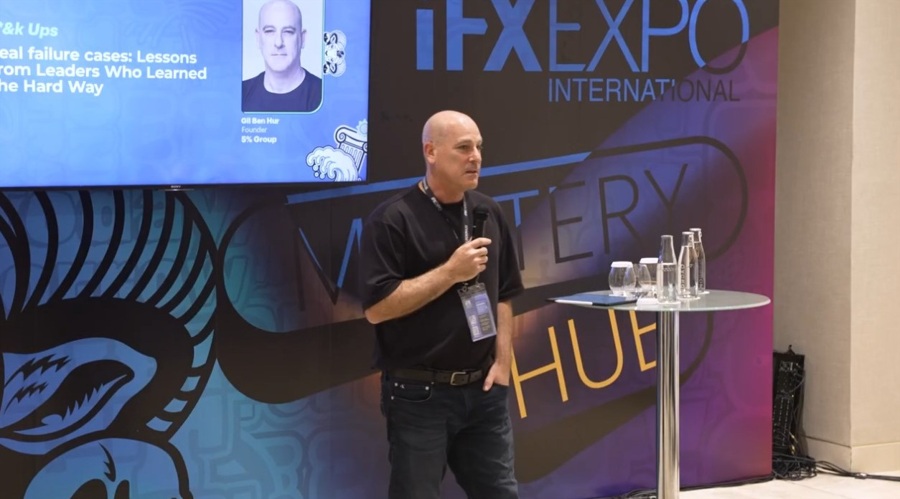 Gil Ben Hur, Founder of The5ers, at iFX Expo 2026, Cyprus