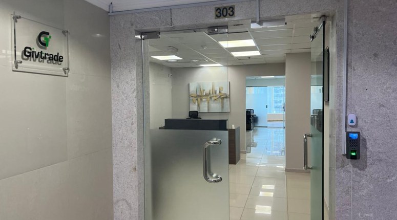 GivTrade’s Dubai office