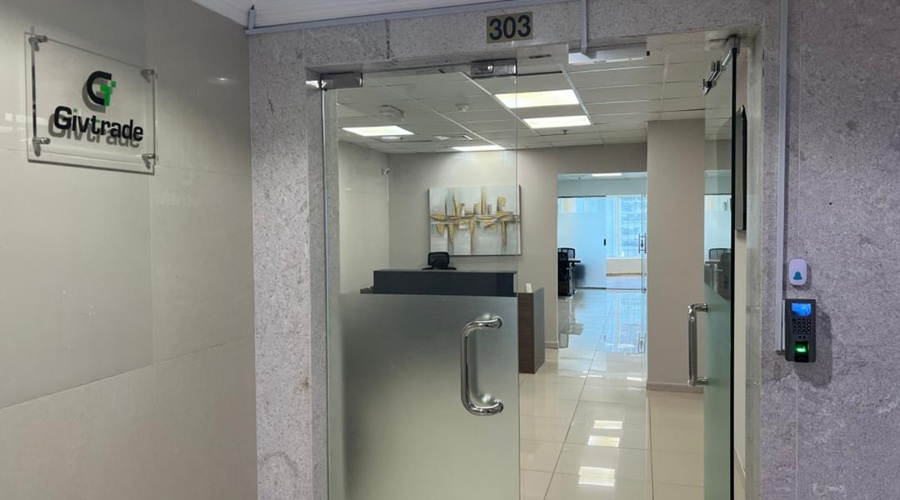 GivTrade’s Dubai office