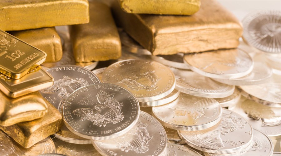 Gold and silver bullion (shutterstock)