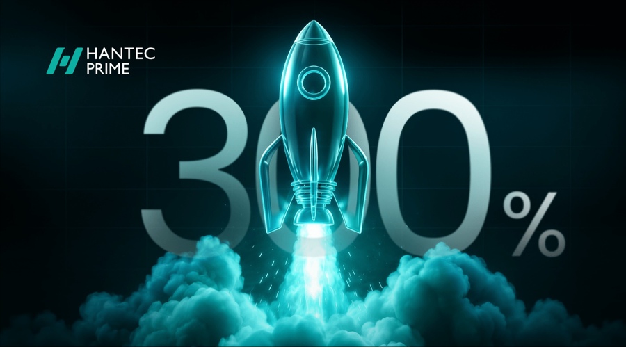 Hantec Prime Reports Trading Volume Up Over 300% in 2026 with 42+ Institutional Clients