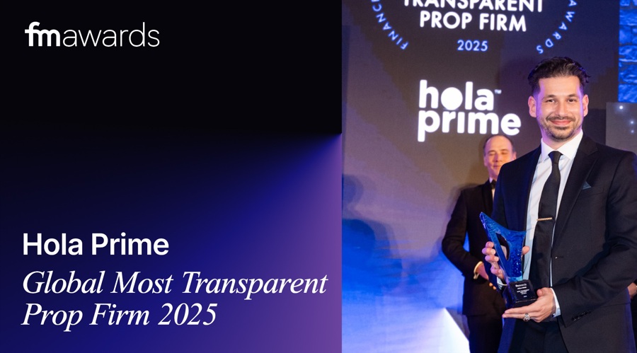 Hola Prime Wins Global Most Transparent Prop Firm 2025