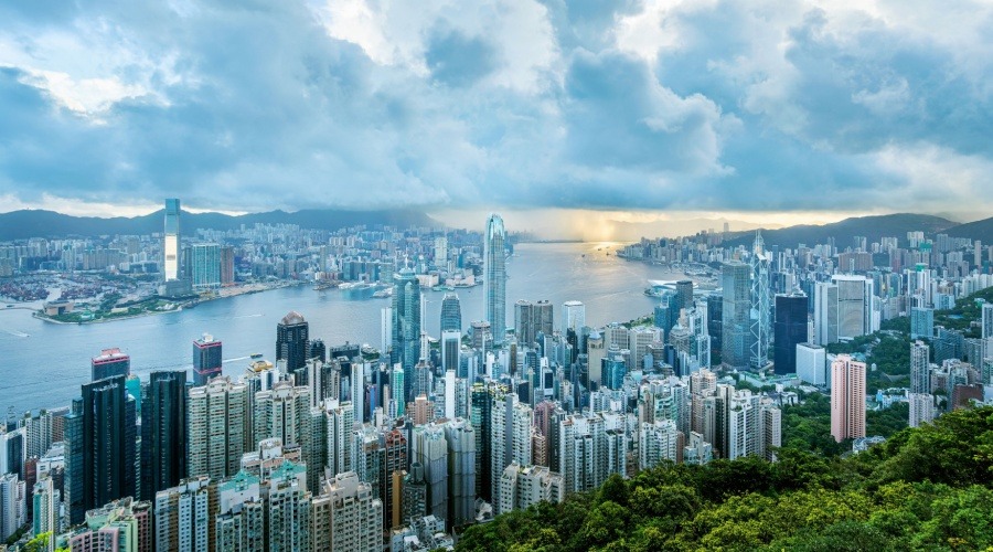 Hong Kong city skyline, source: Shutterstock