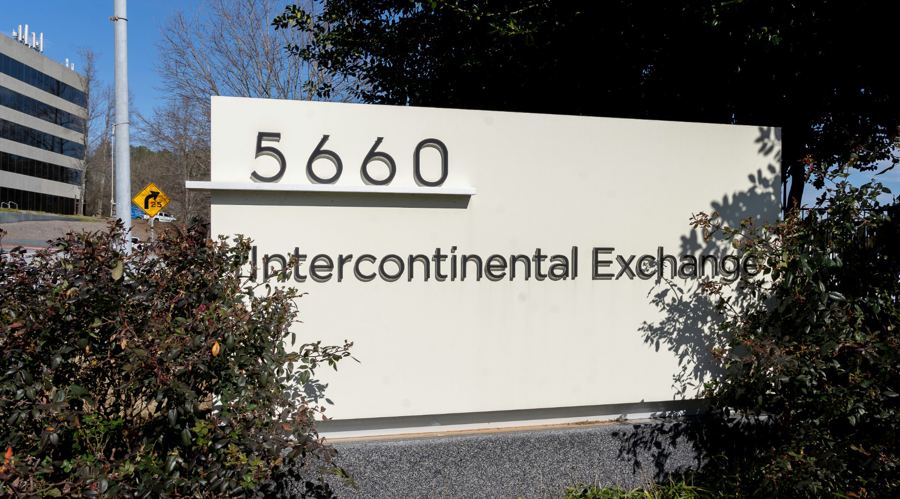 Intercontinental Exchange. Source: Shutterstock